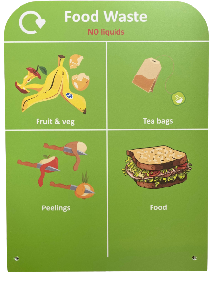 Food Waste Bin Signage